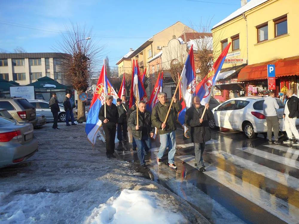 ШЕТЊА СРПСКИХ РАТНИХ ВЕТЕРАНА КРОЗ ПОЖЕГУ — фотографија 14