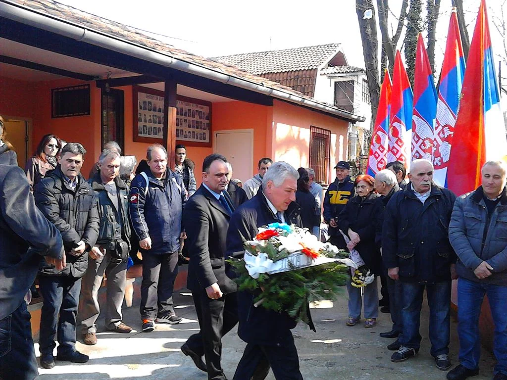 ПОЛАГАЊЕ ВЕНАЦА НА СПОМЕНИК ПАЛИМ БОРЦИМА ОПШТИНЕ РАКОВИЦА — фотографија 8