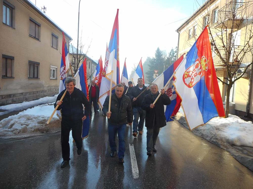 ШЕТЊА СРПСКИХ РАТНИХ ВЕТЕРАНА КРОЗ ПОЖЕГУ — фотографија 15