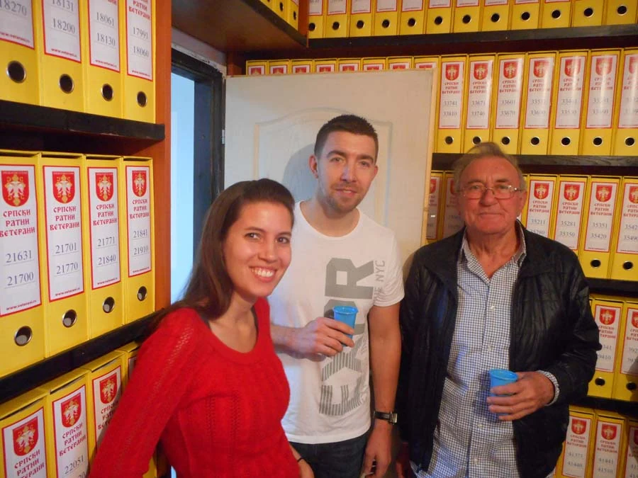 ИСПРАЋАЈ ПРОФ. ЏОРДАНА КИПЕРА КОЈИ ЈЕ ПОСЕТИО НАШЕ УДРУЖЕЊЕ — фотографија 1